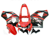 Honda CBR900RR 954 2002-2003 Injection ABS Fairing - Fireblade - Black Red - MFS5982